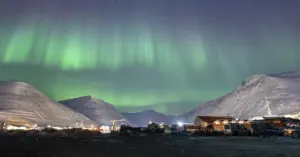 Svalbard City In Norway
